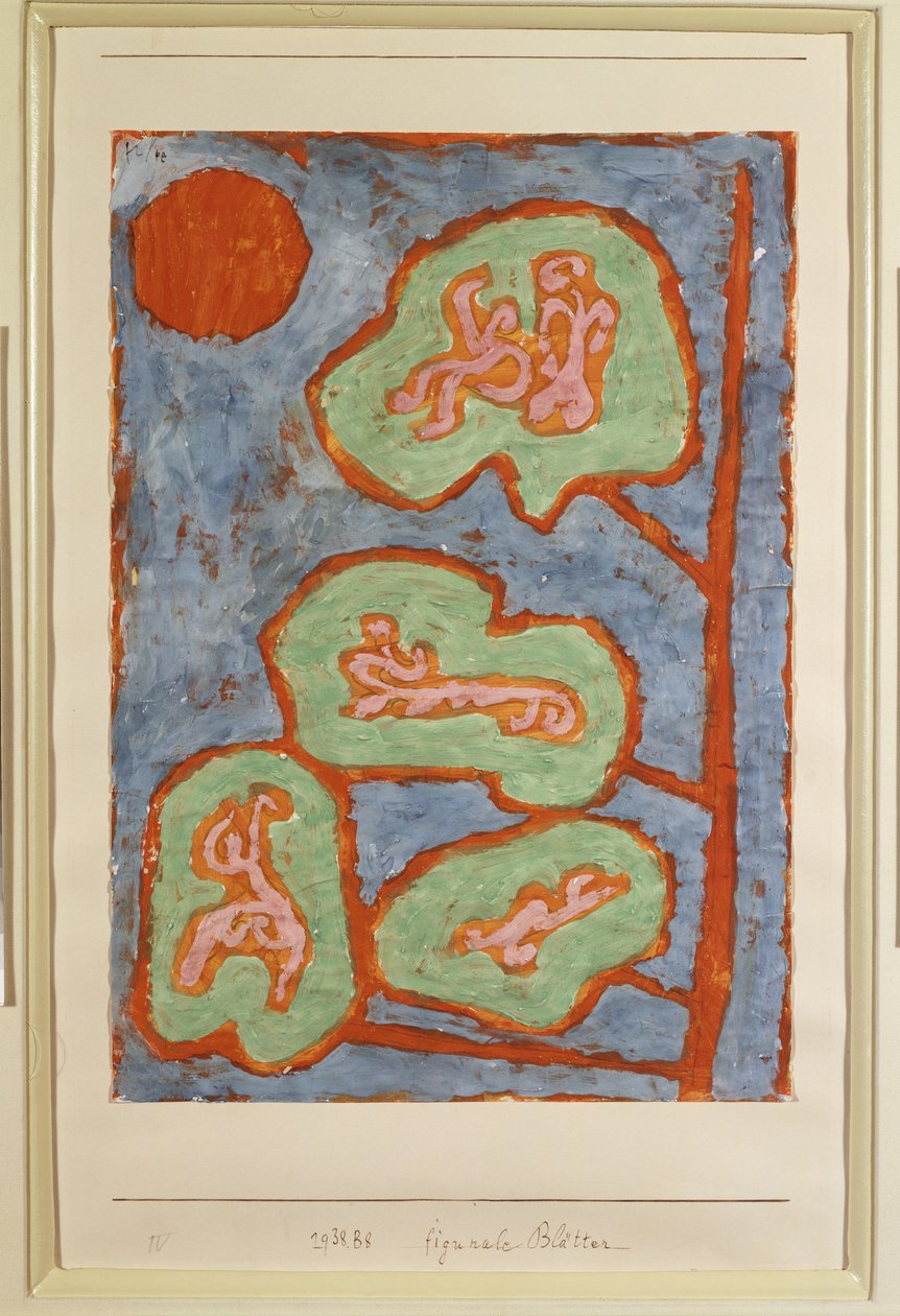 Figuratieve Bladeren door Paul Klee