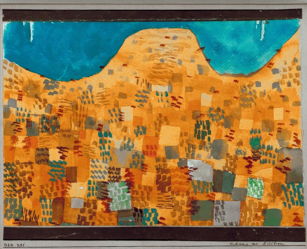Klank uit Sicilië door Paul Klee