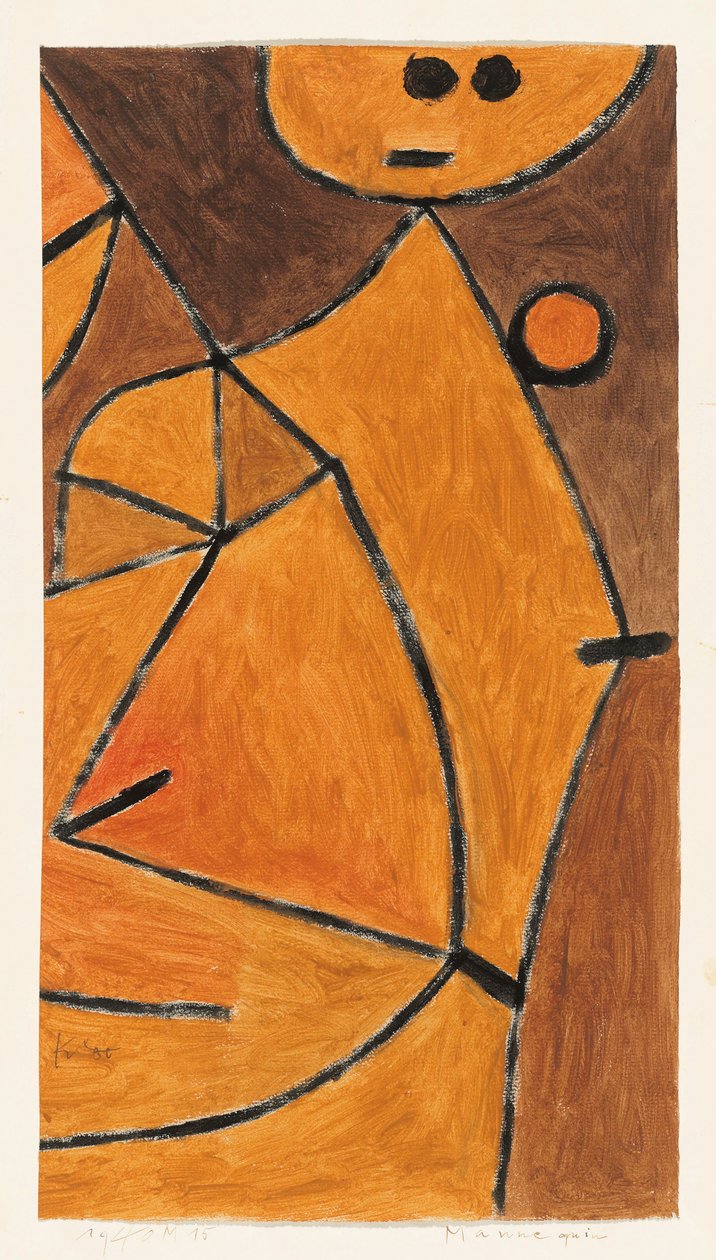 Mannequin door Paul Klee