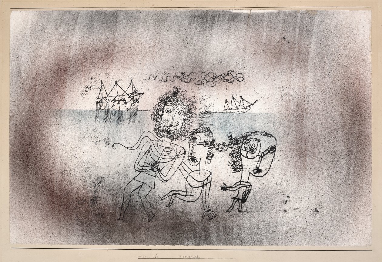 Odysseus door Paul Klee