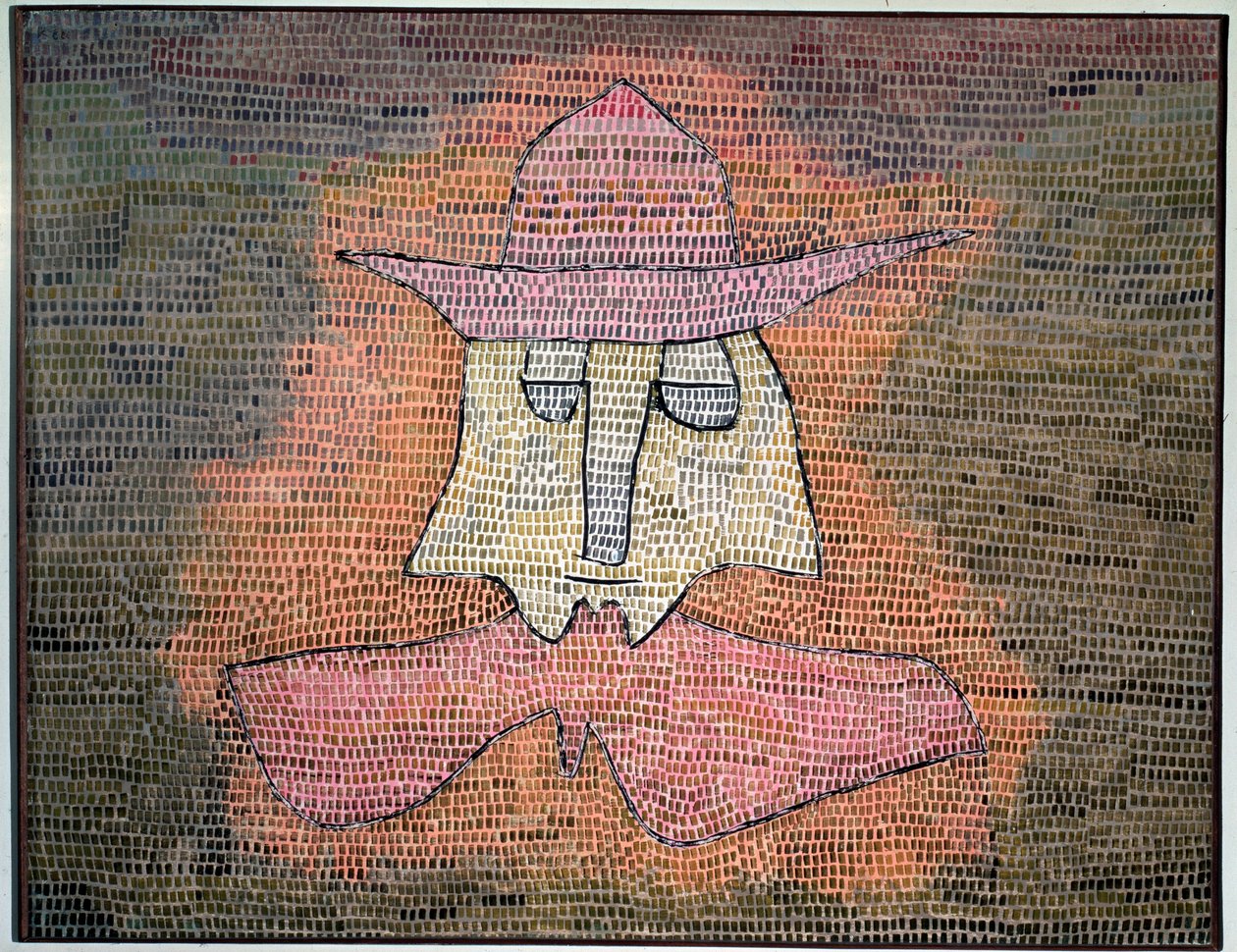 Portret van dominee Kol door Paul Klee