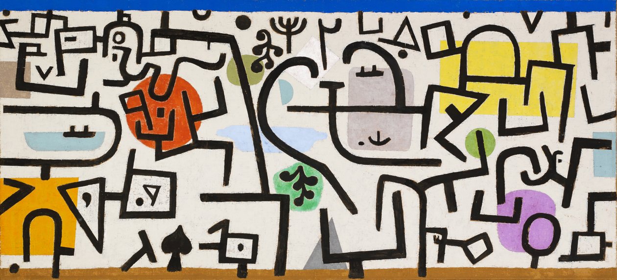 Rijke haven, afbeelding van een reis door Paul Klee