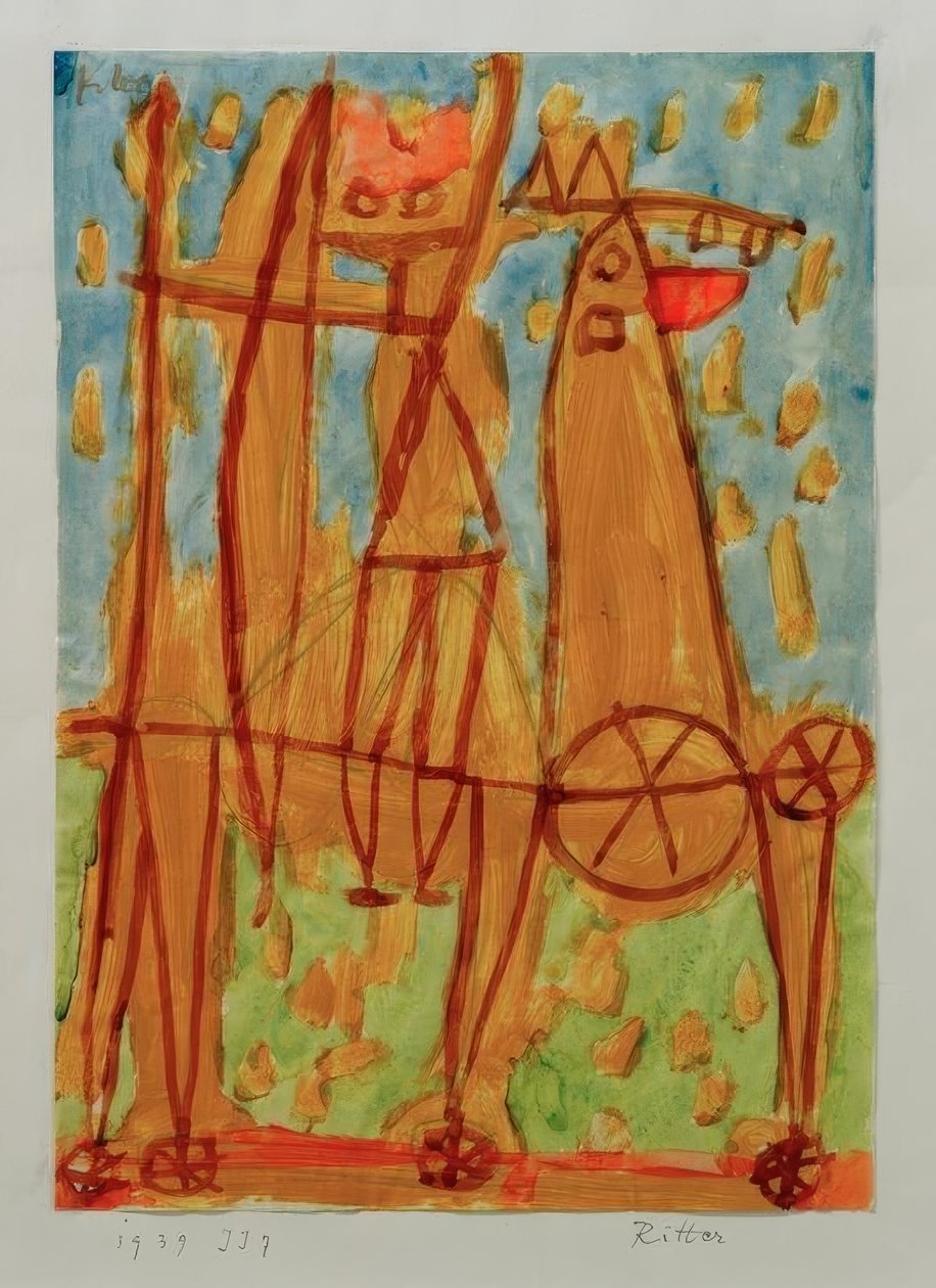 Ridder door Paul Klee