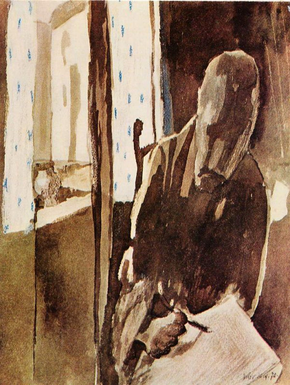 Zelfportret door Paul Klee
