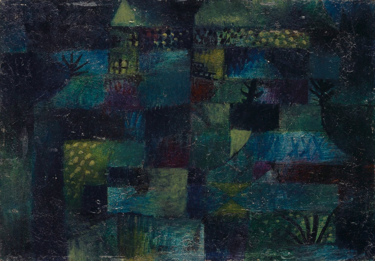 Terrastuin door Paul Klee