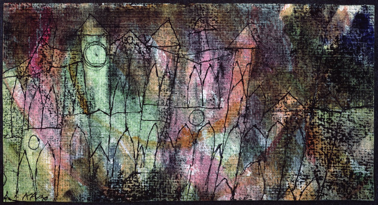 Het Kasteel door Paul Klee