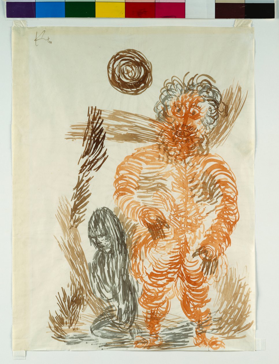 De Kracht van de Reus door Paul Klee