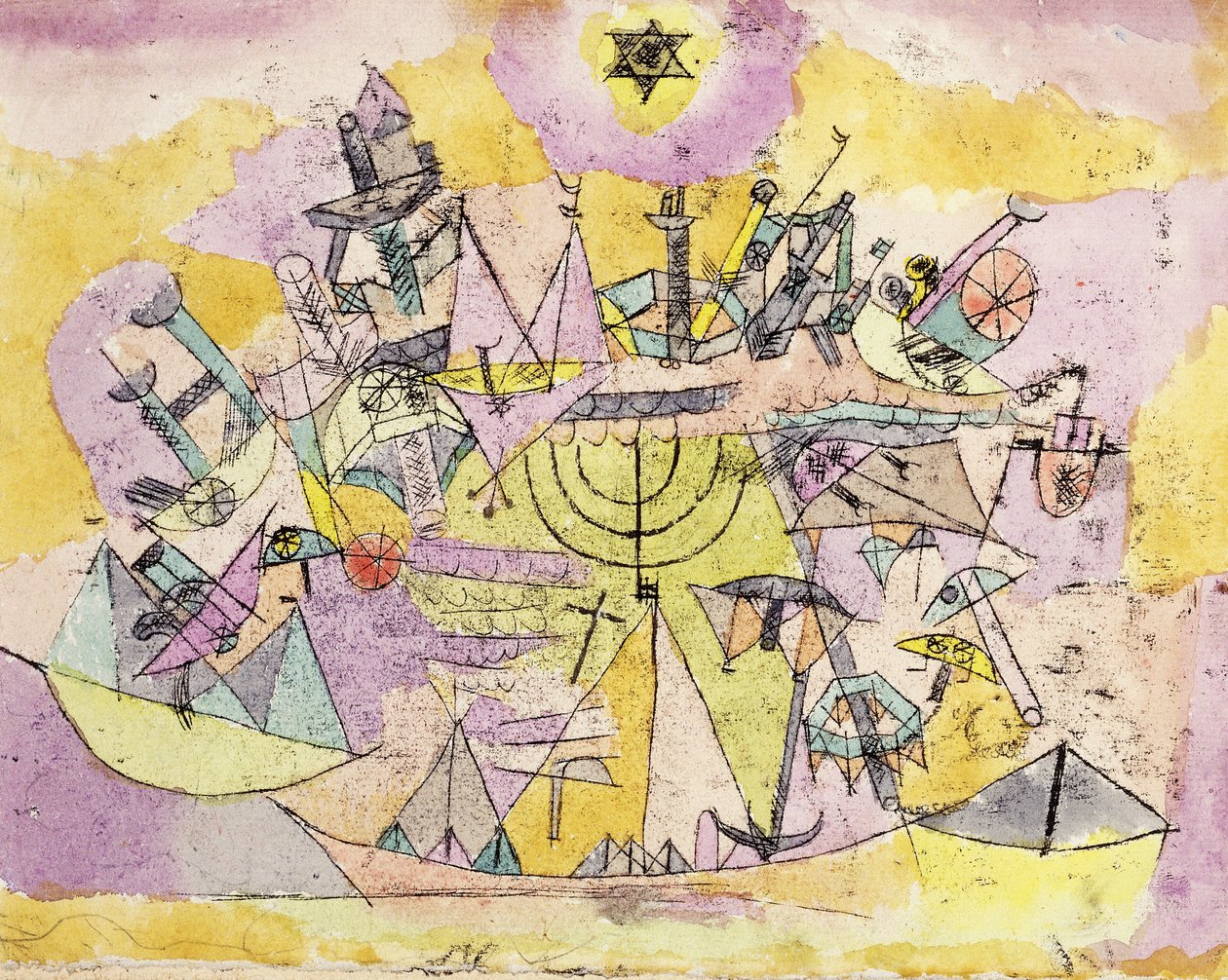 De Ongelukkige Schepen door Paul Klee