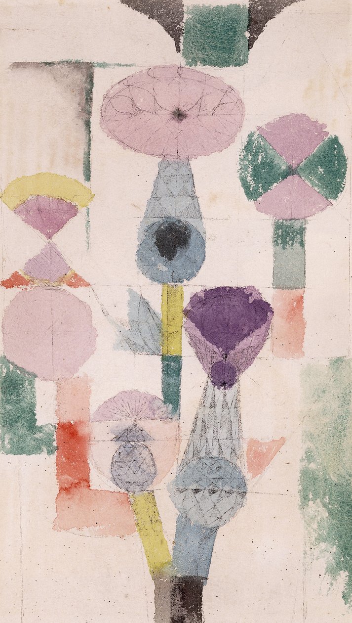 Distelbloem door Paul Klee