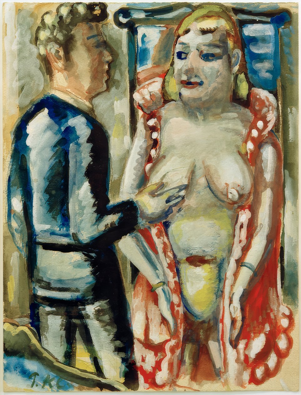 Paar door Paul Kleinschmidt