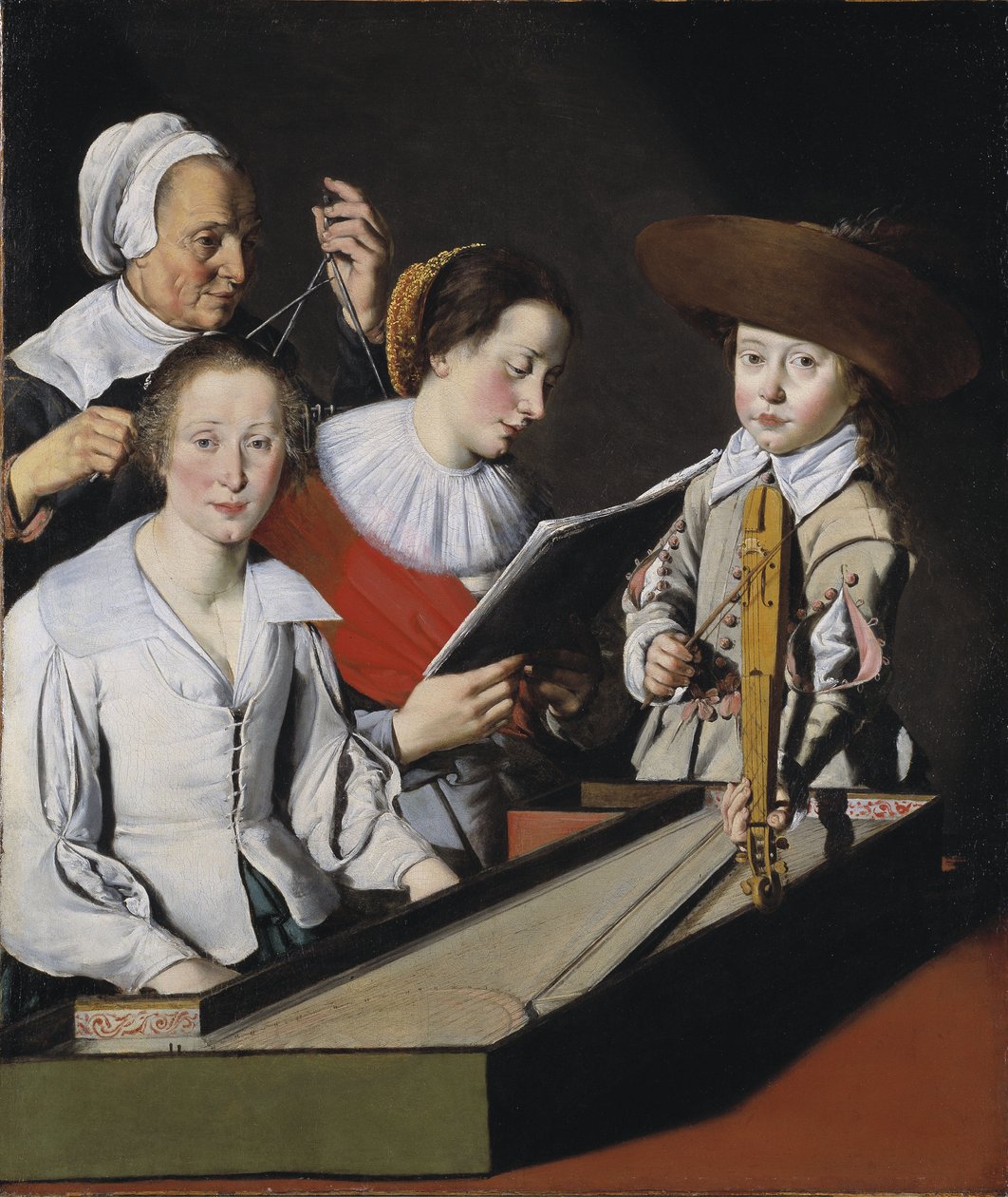 Een muzikaal feest, door La Tarte, Paul (?-1636) door Paul La Tarte