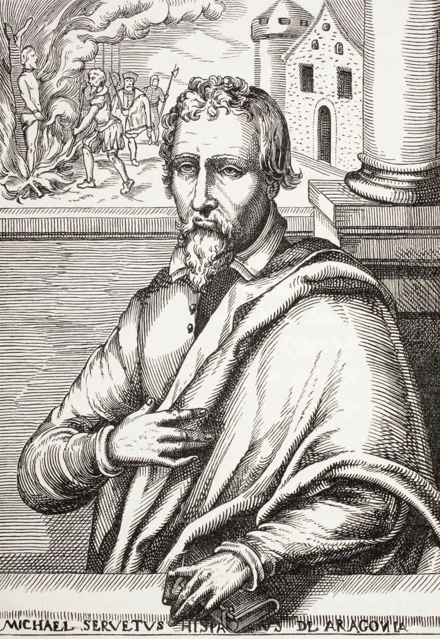 Michael Servetus, ook bekend als Miguel Servet of Miguel Serveto door Paul Lacroix