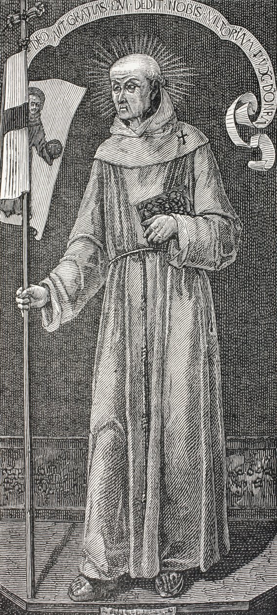 Sint Jan van Capistrano (Italiaans: Giovanni Da Capistrano) door Paul Lacroix