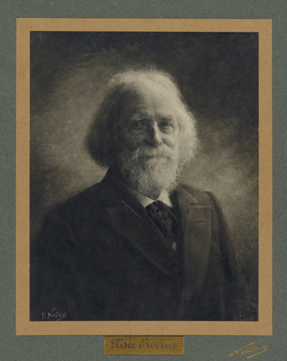 Élisée Reclus door Paul Nadar