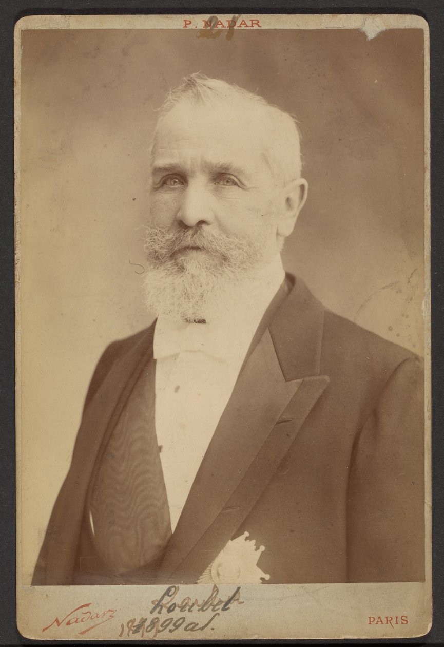 Émile Loubet door Paul Nadar