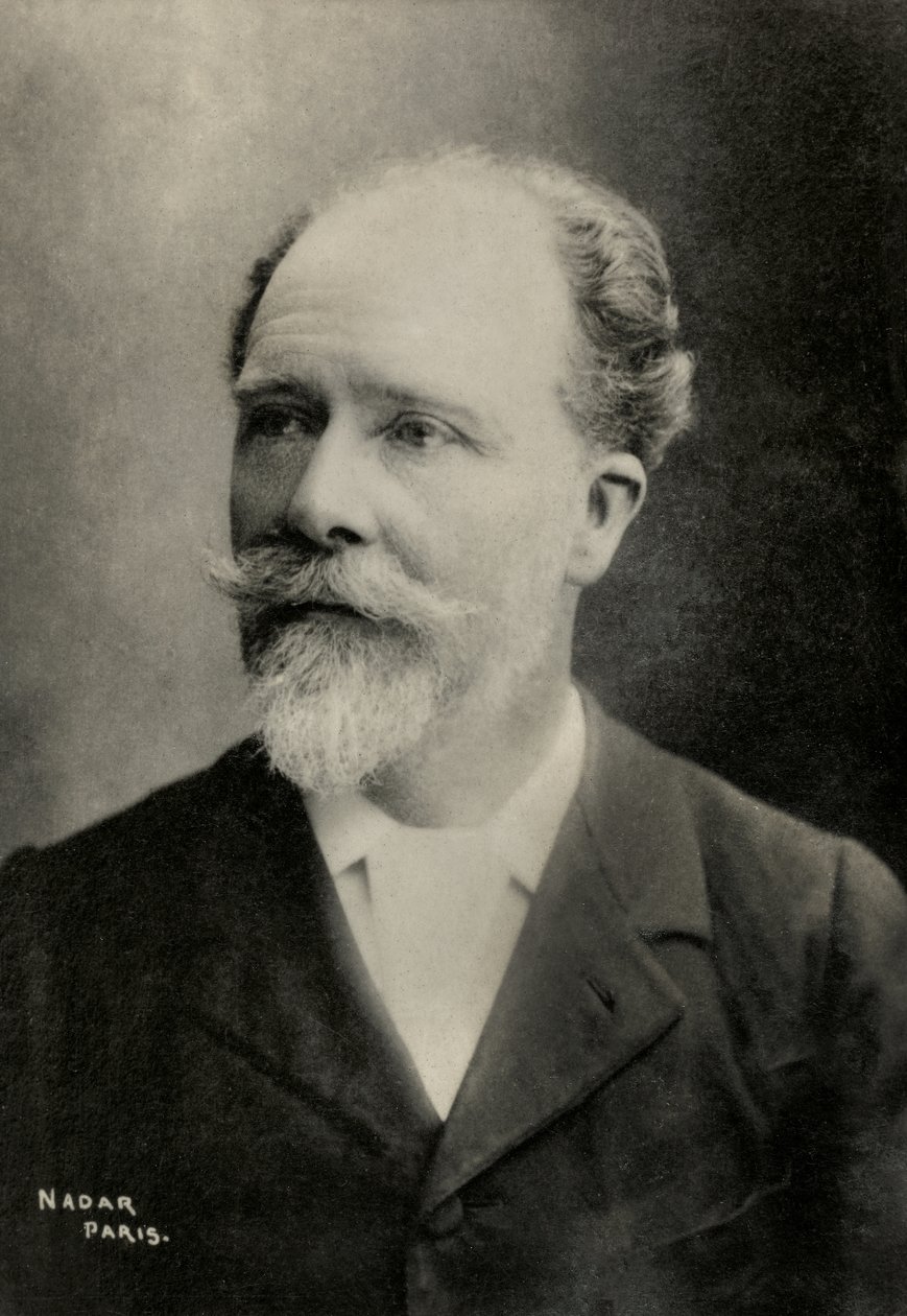 Portret van Leon Glaize (foto) door Paul Nadar
