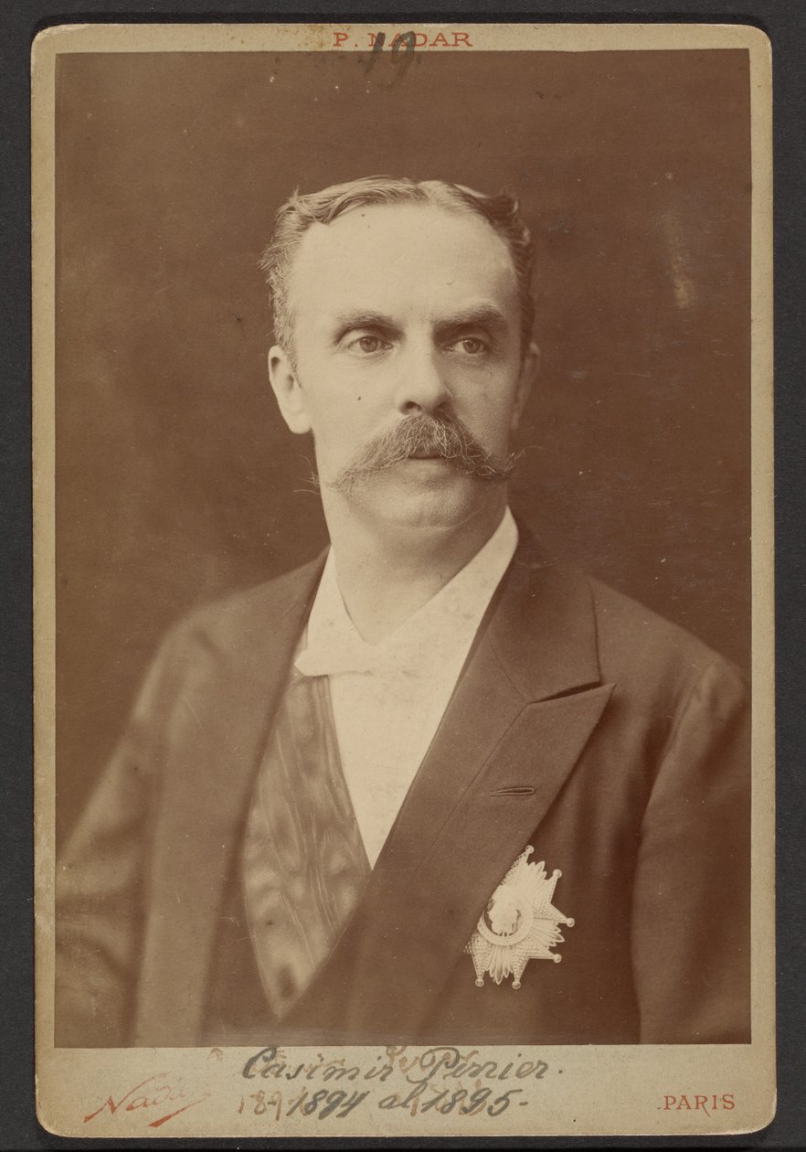 [President Jean Casimir-Périer] door Paul Nadar