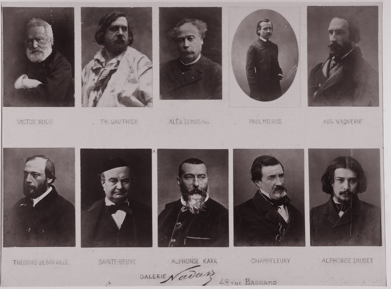 Tien portretten door Paul Nadar door Paul Nadar