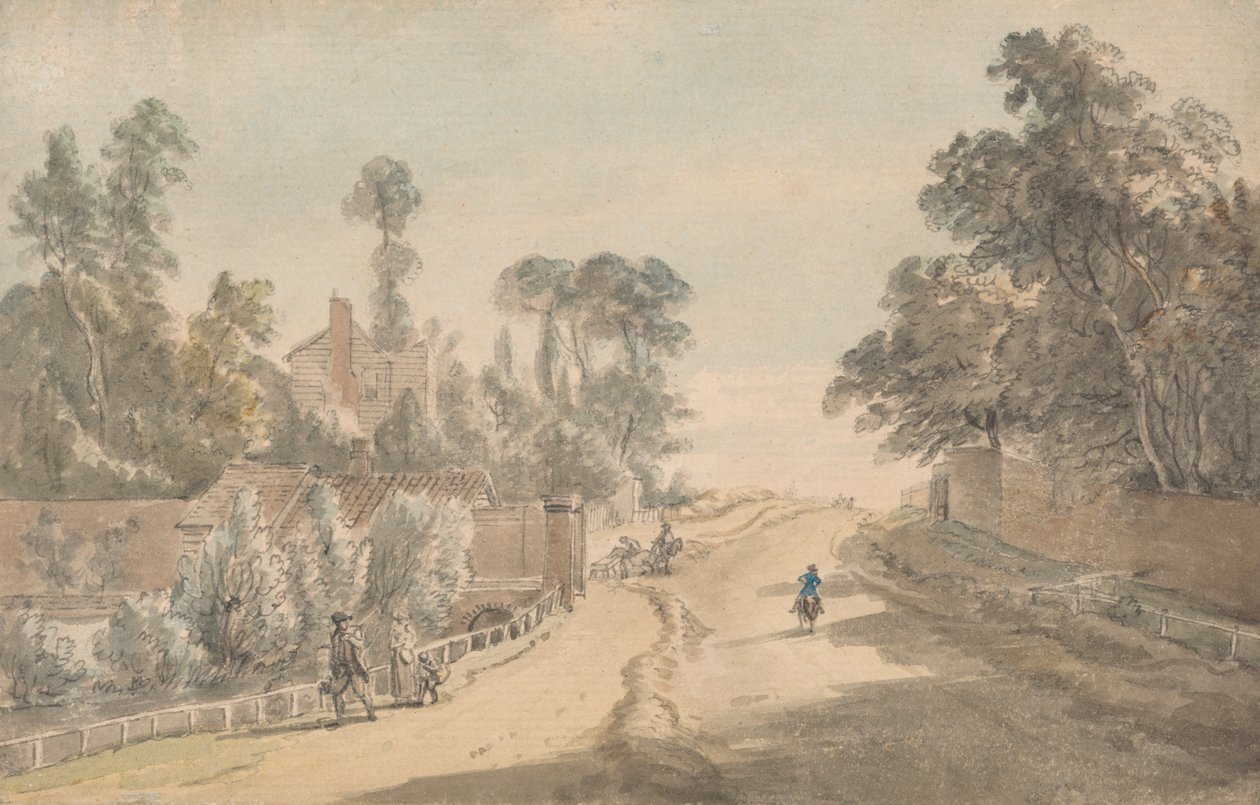 Bayswater - Londen door Paul Sandby