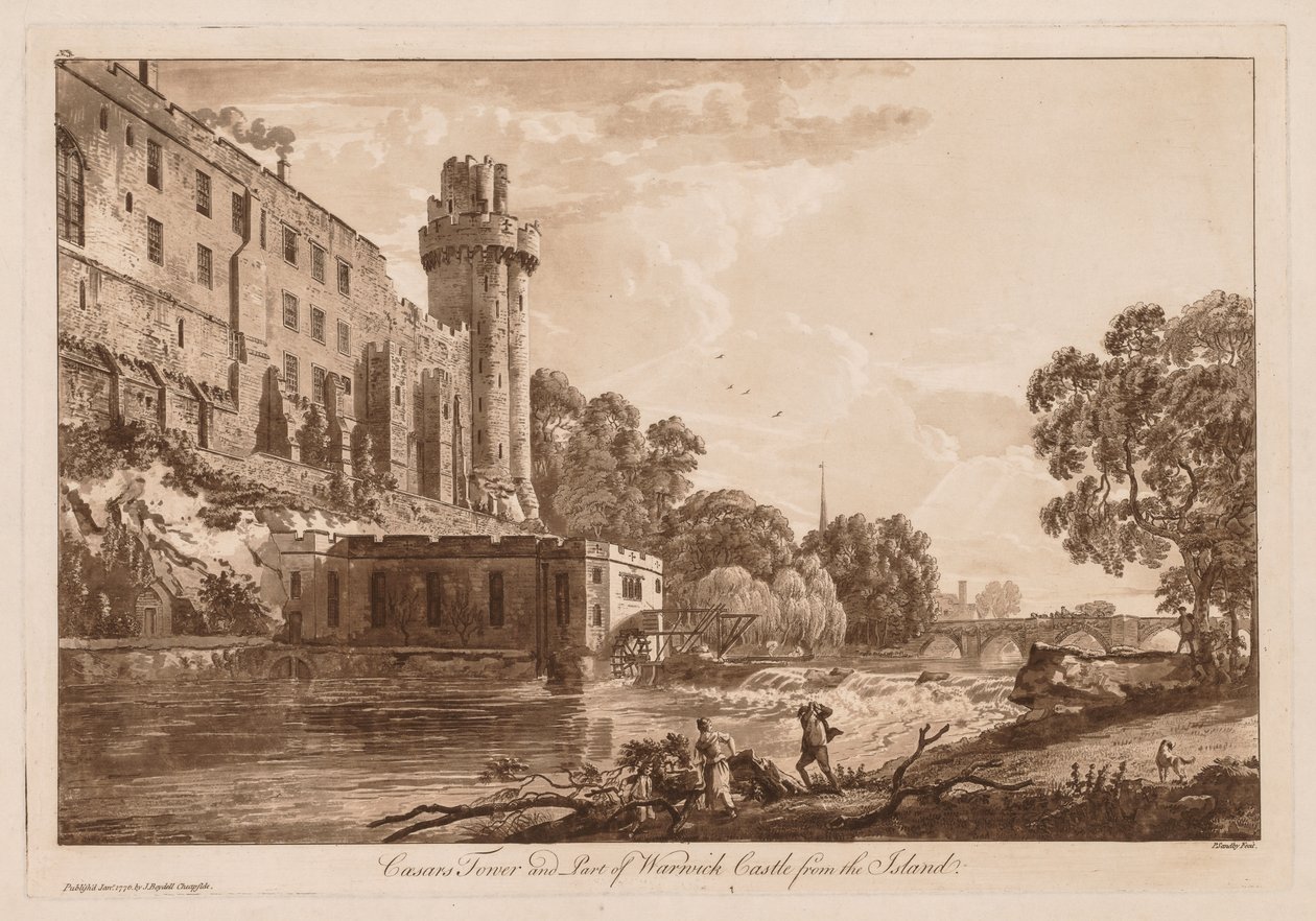 Uitzichten van Warwick Castle: Caesar