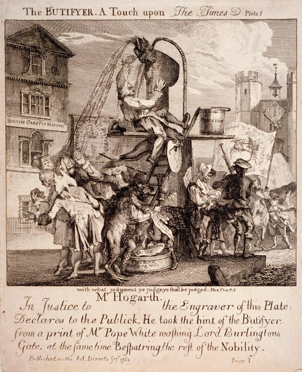 William Hogarth door Paul Sandby