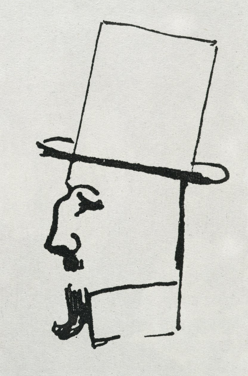 Portret van Félix Fénéon door Paul Signac