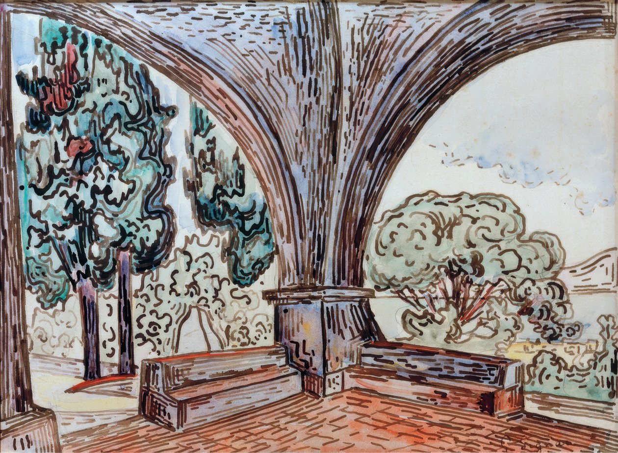 Saint-Tropez, De kapel van Sainte-Anne door Paul Signac