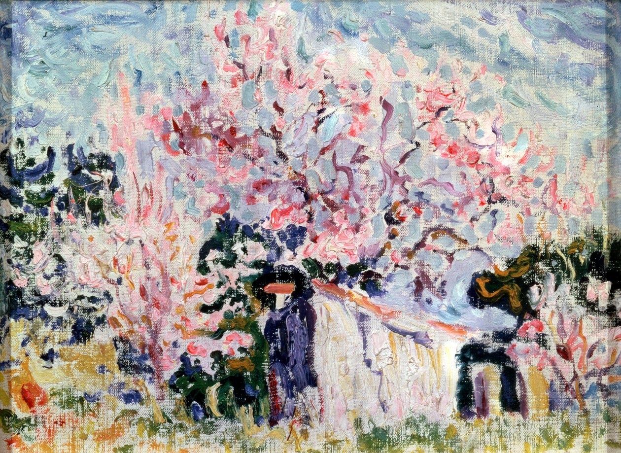 Lente in de Provence, 1903 door Paul Signac