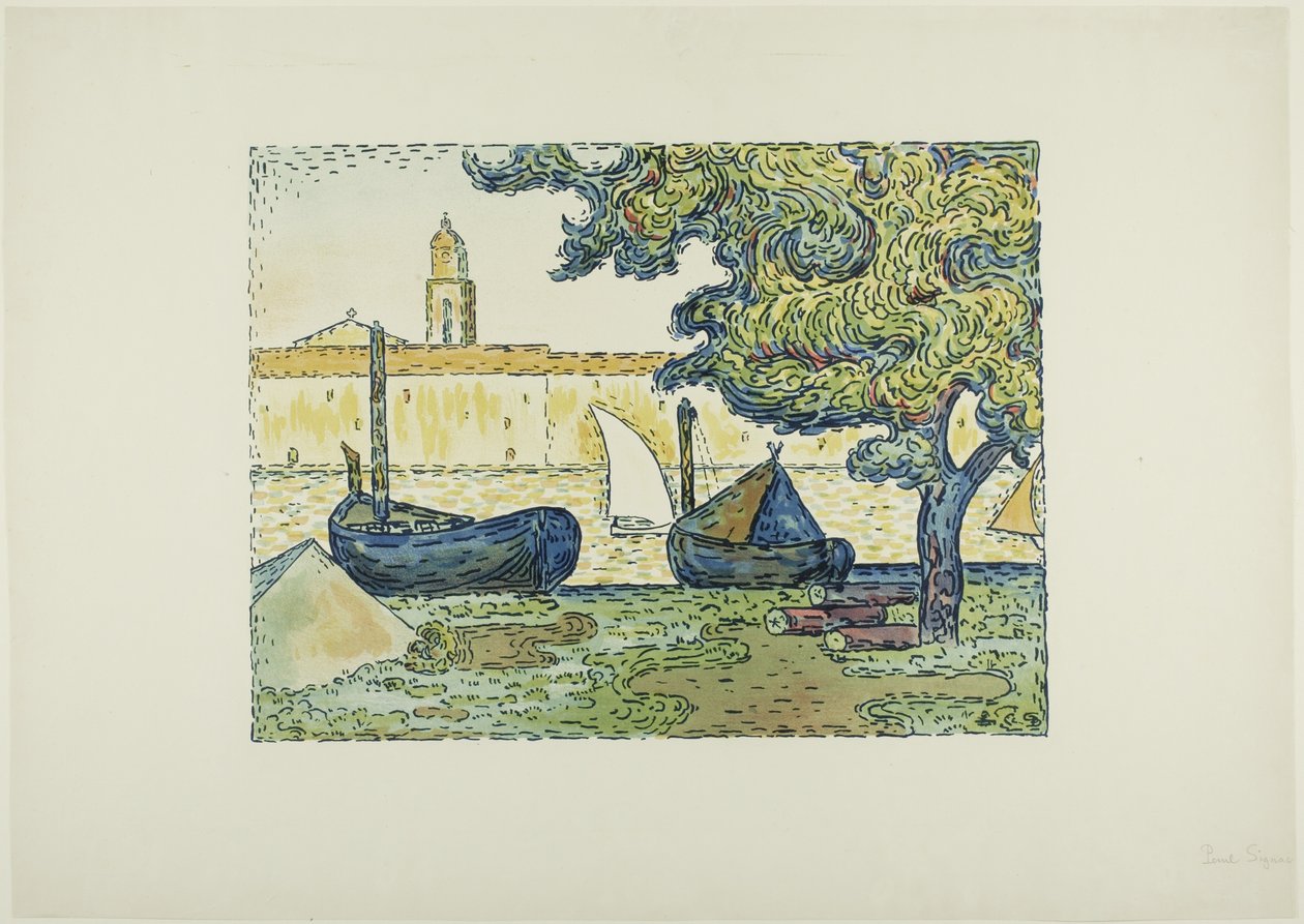 De haven van St. Tropez II, van het zevende album van L