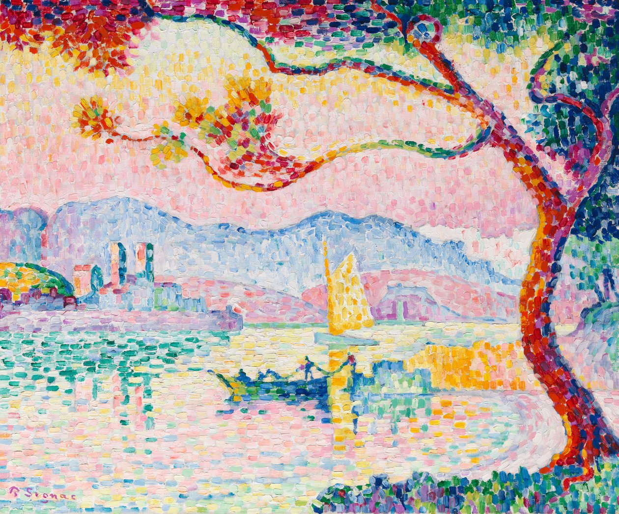 Zonder titel door Paul Signac
