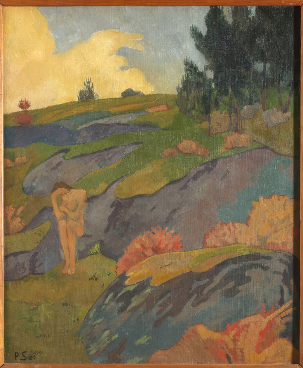 Bretonse Eva of Melancholie door Paul Sérusier