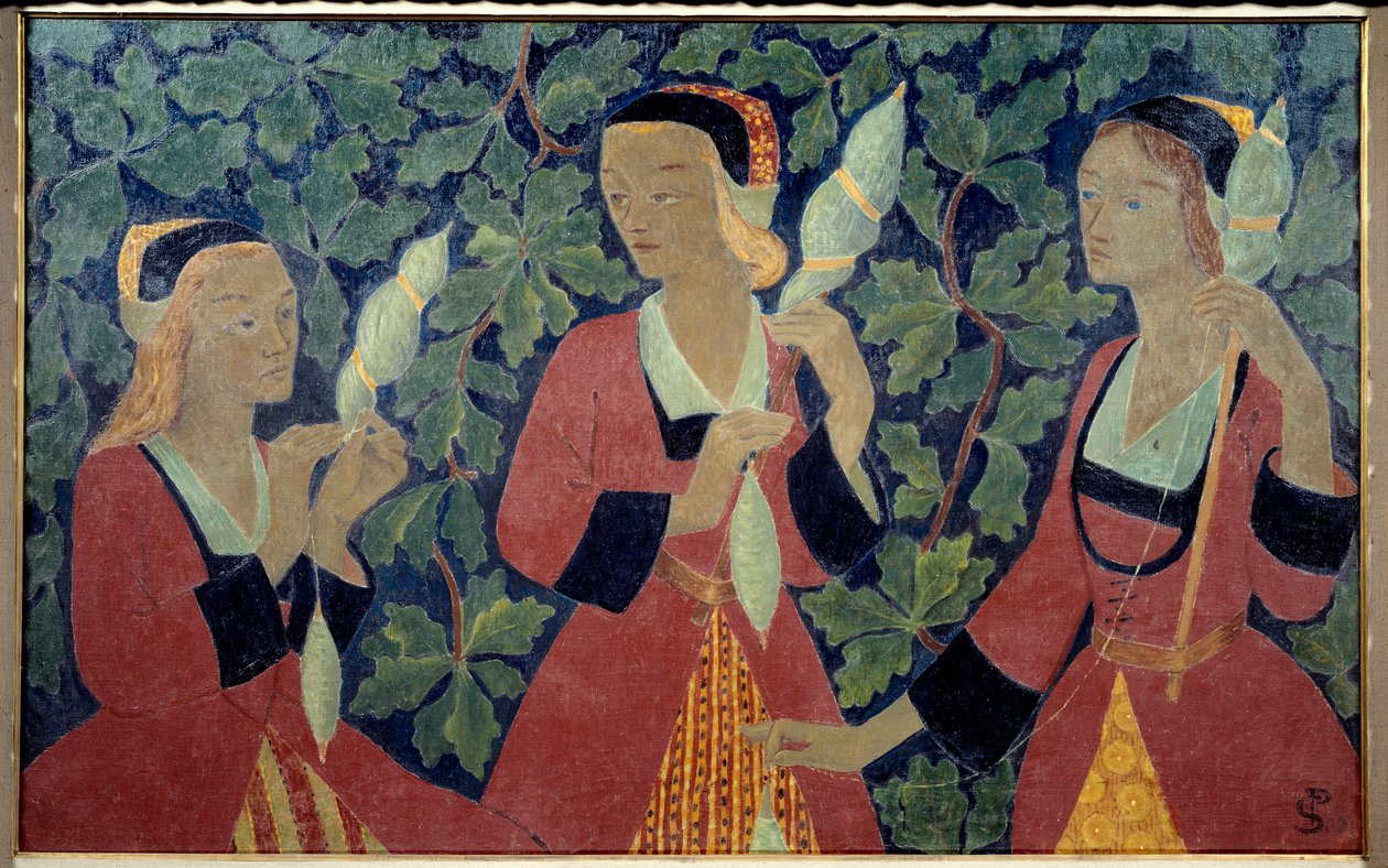 De drie spinners door Paul Sérusier