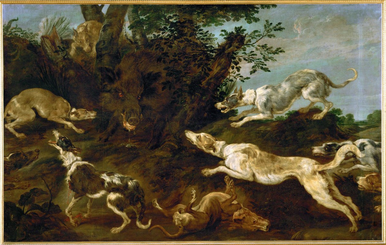 Berenjacht door Paul de Vos