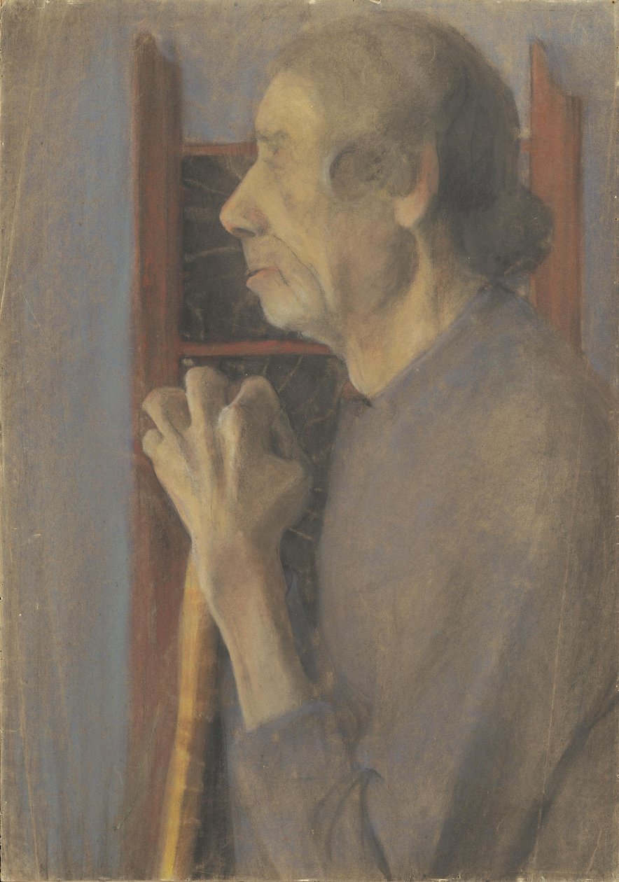 De oude Bredow door Paula Modersohn-Becker