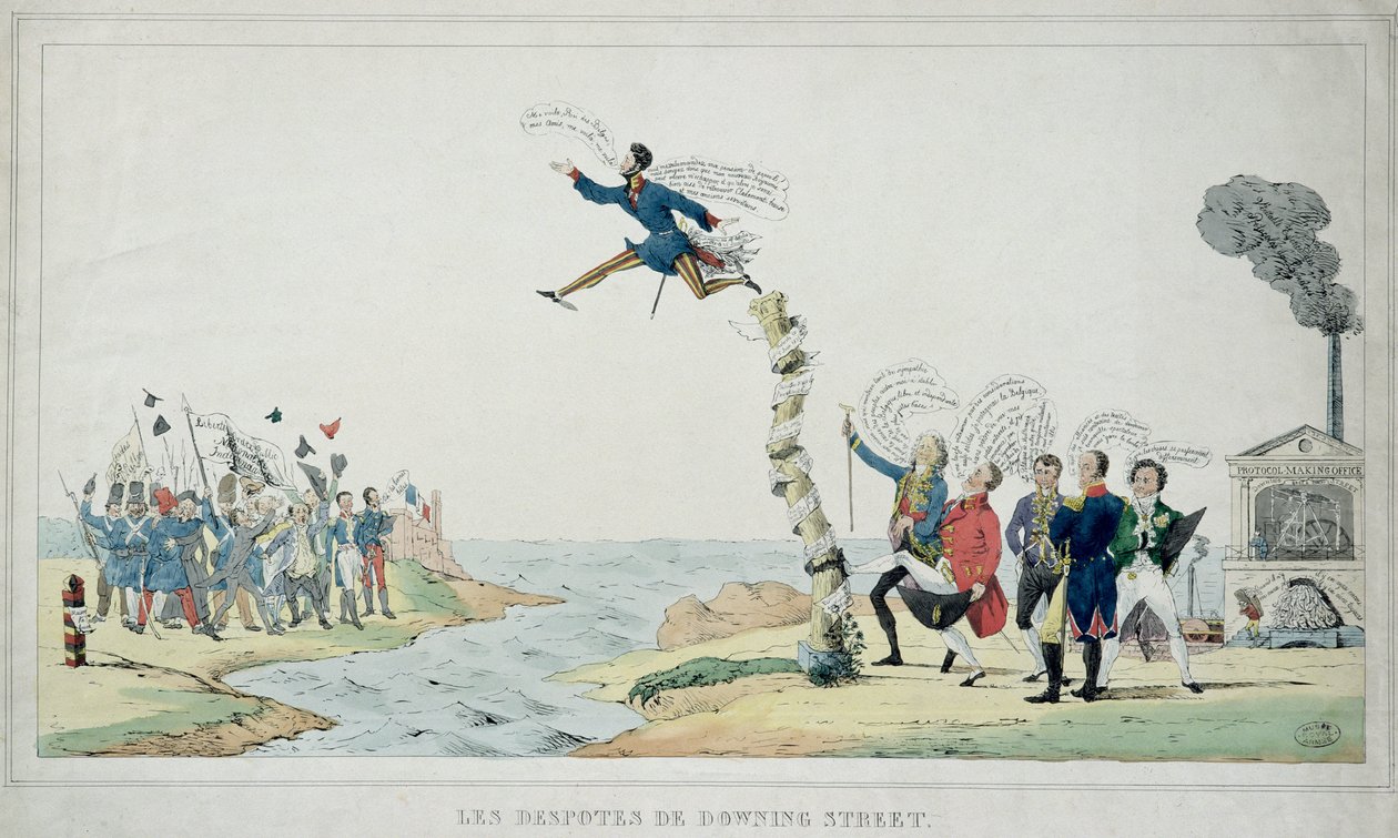 De Londense conferentie, 4 november 1830: De despoten van Downing Street sturen Leopold van Saksen-Coburg om in België te regeren door Paulus Charles Gerard Poelman