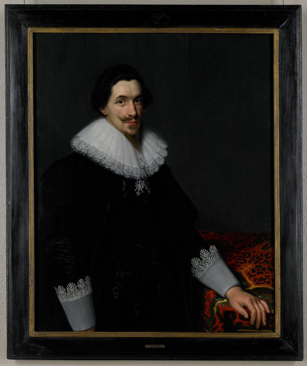 Portret van Lucas van Voorst door Paulus Moreelse