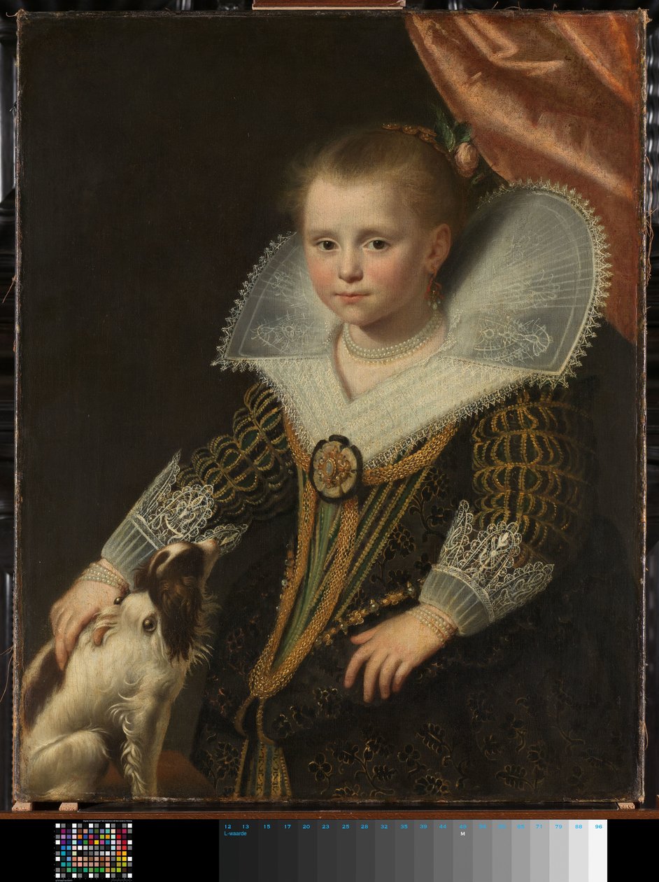 Portret van een meisje, bekend als 