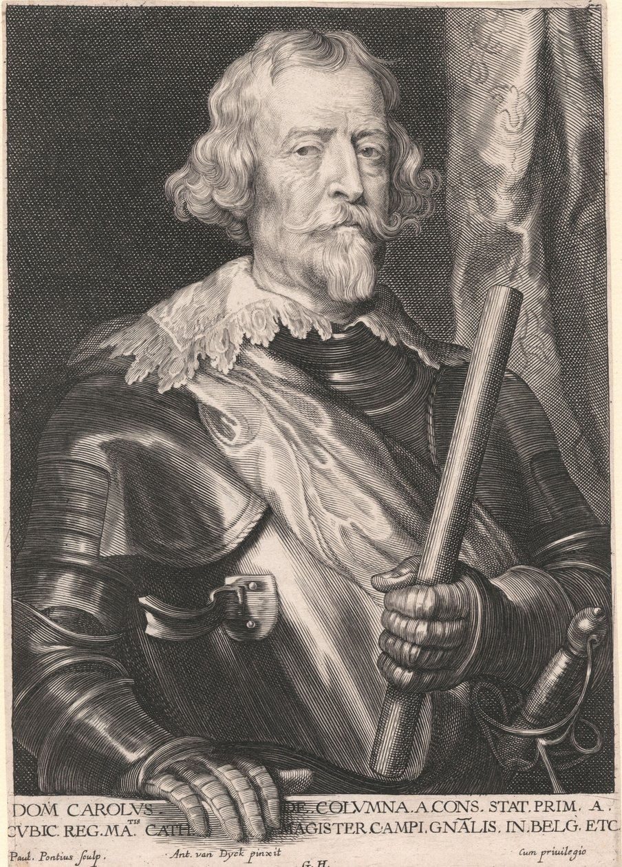 Karel van de Zuil door Paulus Pontius