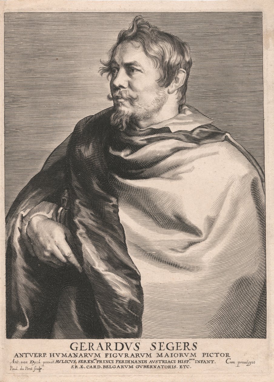 Gerardus Segers door Paulus Pontius