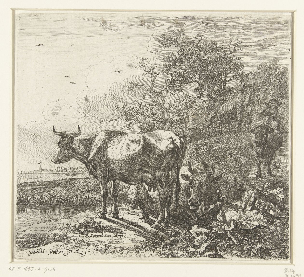 De veehoeder door Paulus Potter