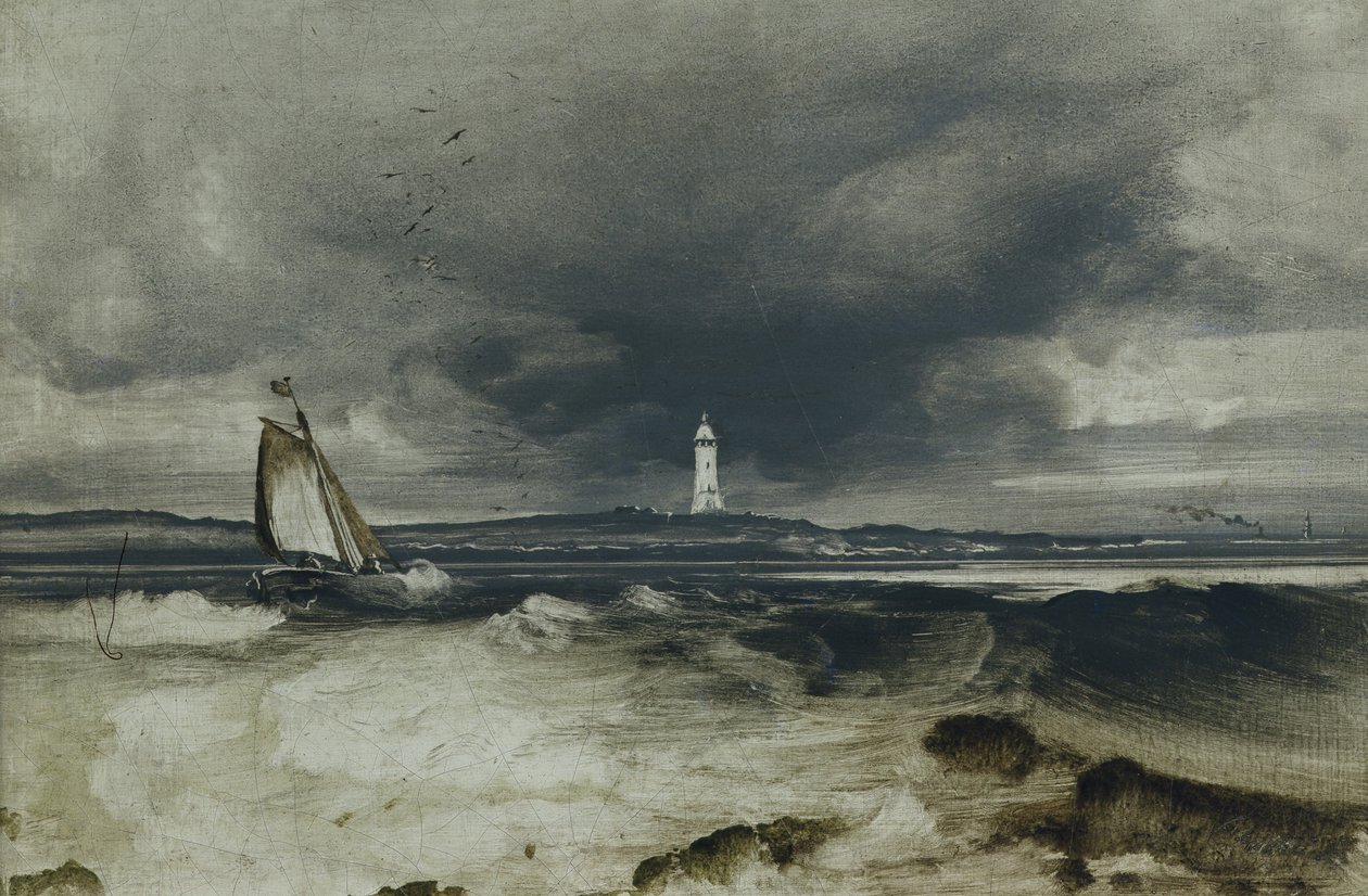 Vuurtoren door Peder Balke