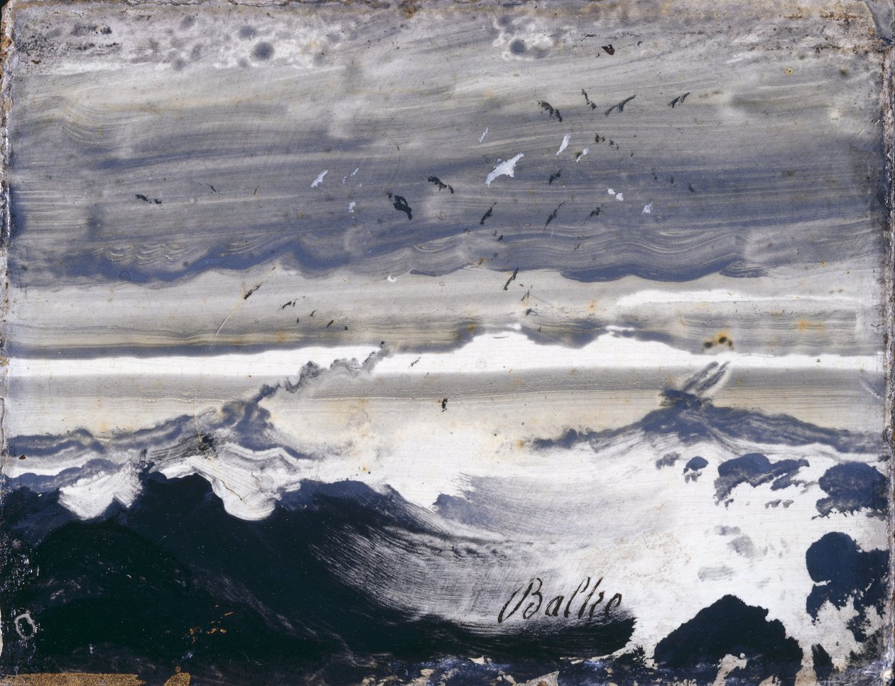 Stormachtige Zee door Peder Balke