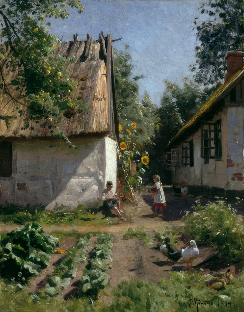 Zomerdag door Peder Monsted