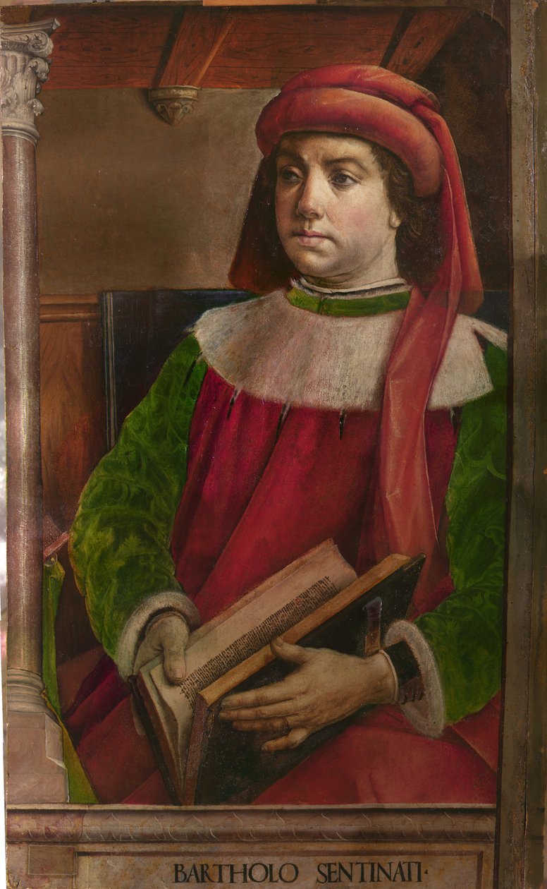 Bartolus de Saxoferrato door Pedro Berruguete