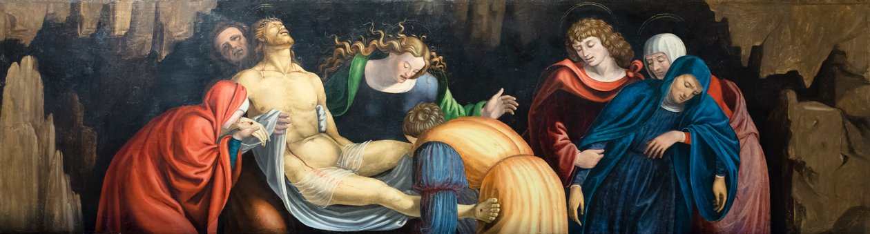 De graflegging van Christus door Pedro Fernández de Murcia