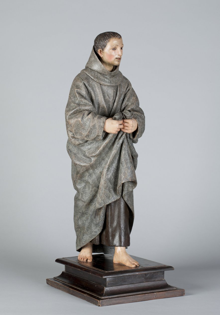 San Diego van Alcala, ca.1665-70 door Pedro de Mena