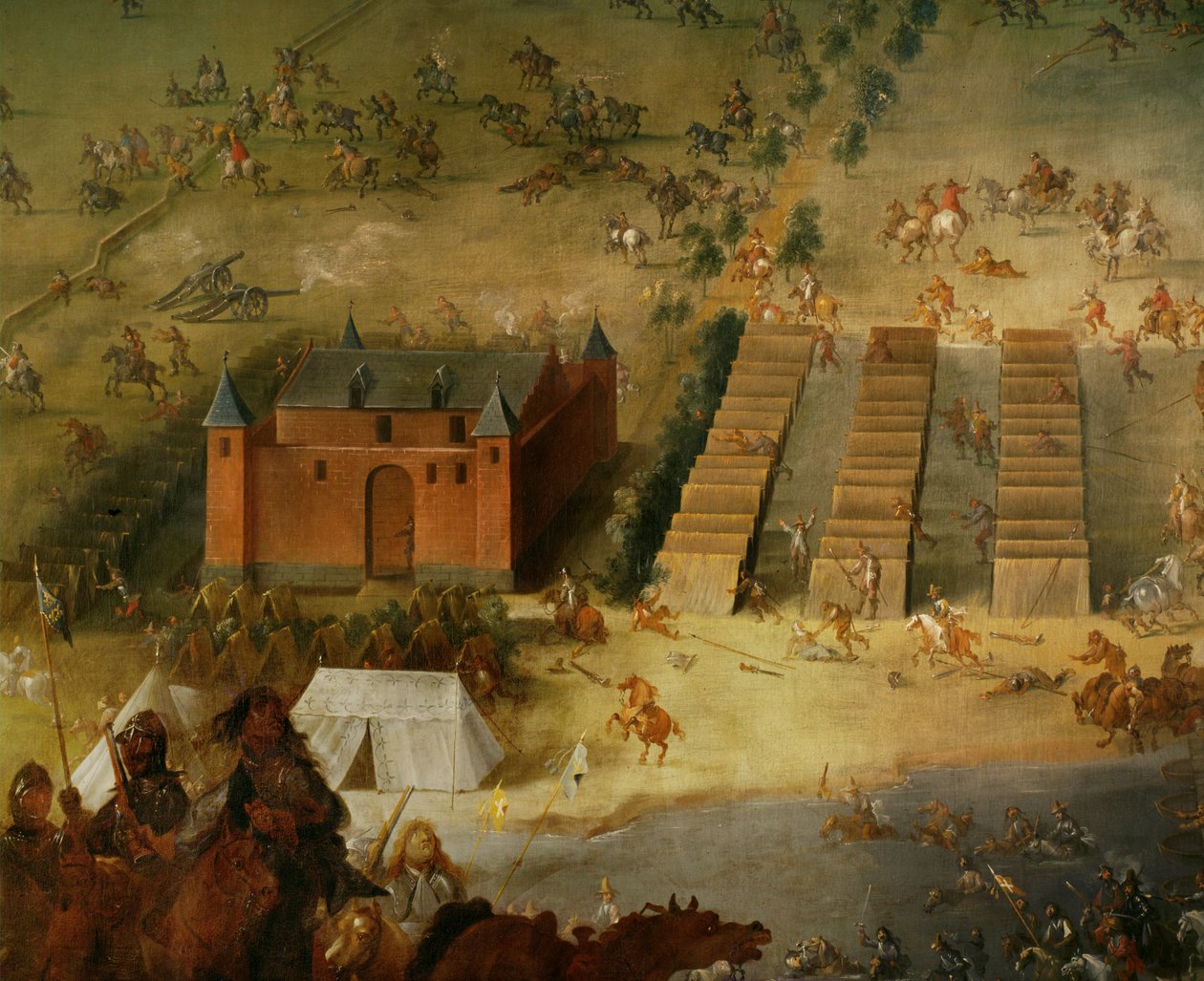 Dertigjarige Oorlog : De slag bij Diedenhofen in 1639, toen generaal graaf Piccolomini van de Liga de Franse troepen versloeg ... door Peeter Snayers