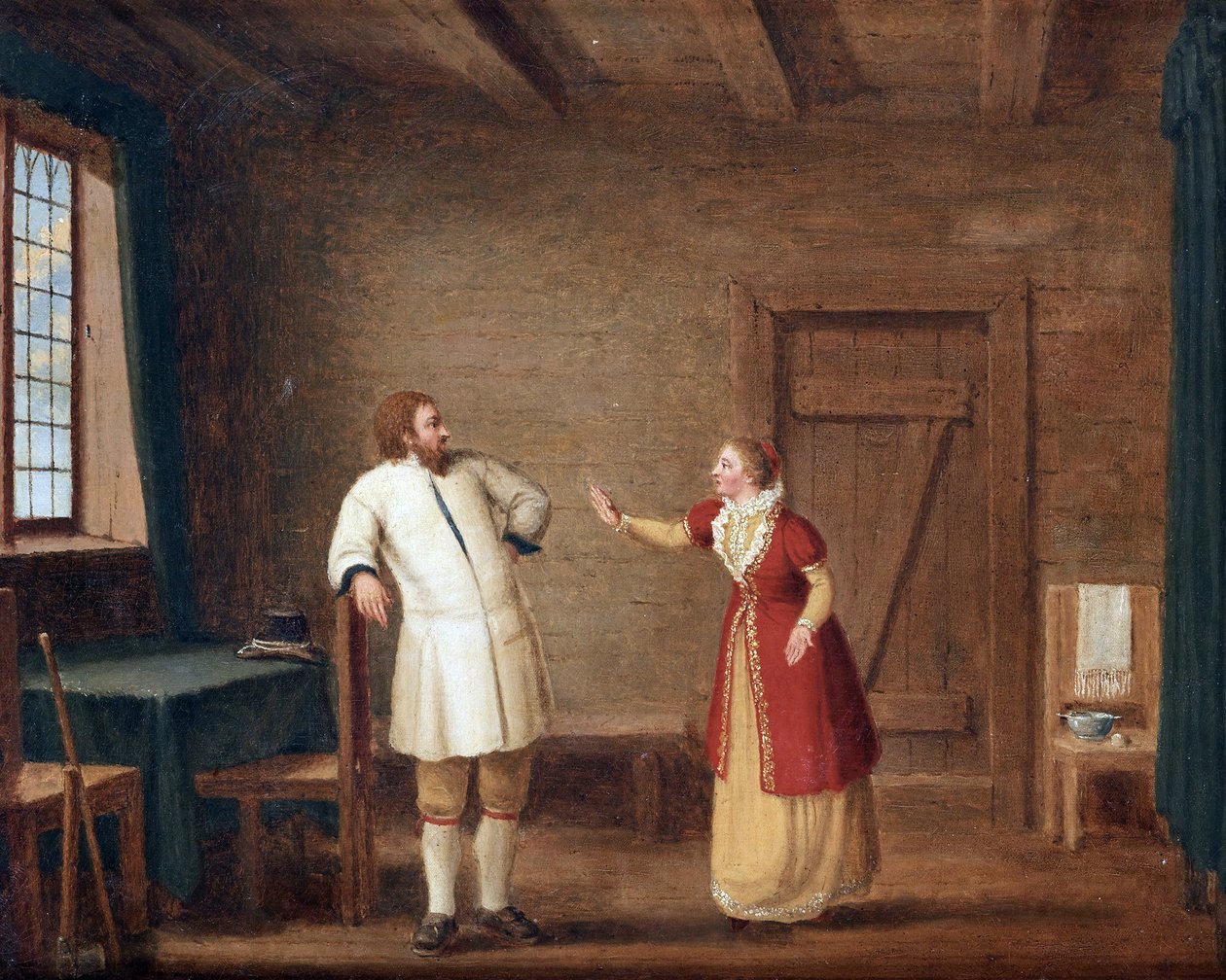Koning Gustav Vasa in Ornaes door Pehr Hilleström