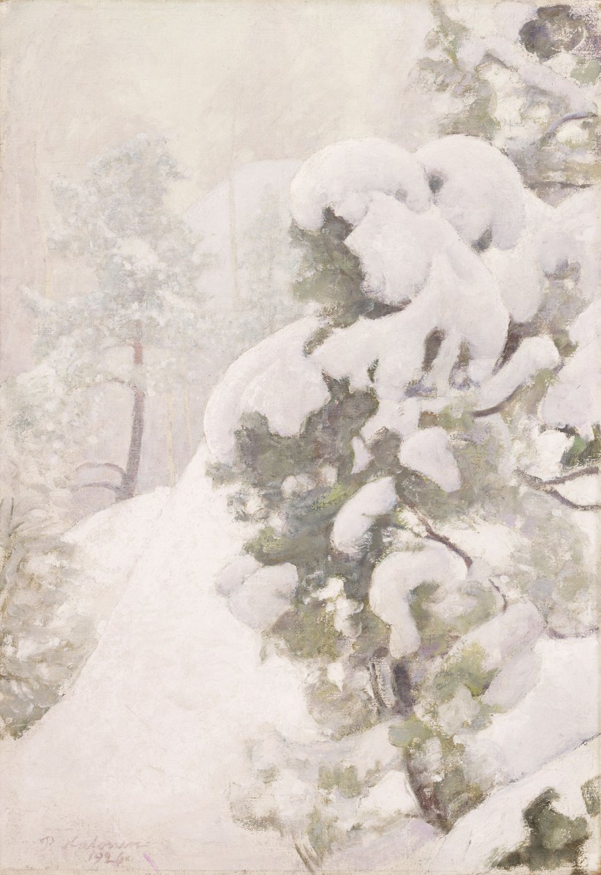Winterlandschap door Pekka Halonen