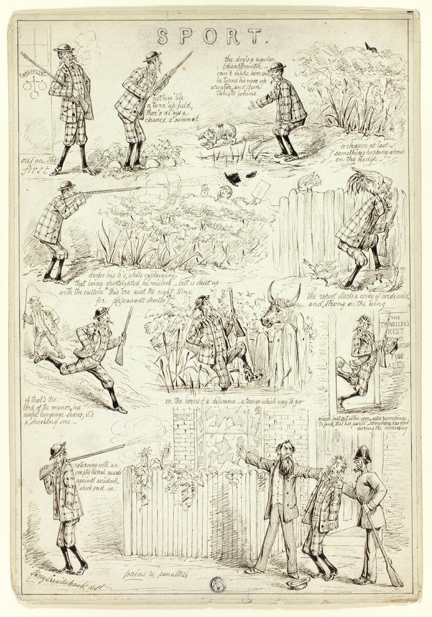 Sport door Percy Cruikshank